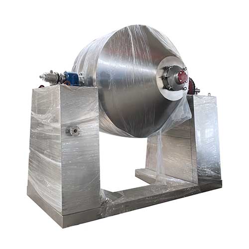 Glass Lined Double Cone Vacuum Dryer