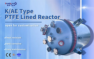5000L Chemical Pharmaceutical PTFE Lined Reactor