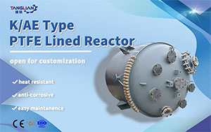 Factory Direct Provide 4000L PTFE Lined Tank Reactor
