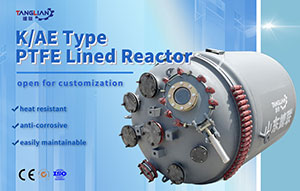 Multifunction Chemical Machinery Chemical Pharmaceutical PTFE Lined Reactor