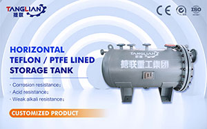 Mixing Chemical Equipment PTFE Lined Storage Tank