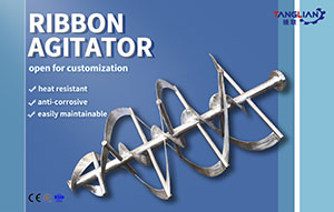 Stainless Steel Ribbon  agitator