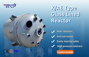6300L anti acid corrosion Glass Lined/ industrial enamel Chemical Reactor
