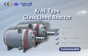 Glass Lined Reactor For Chemical Industries