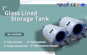 Customizable Industrial Chemical Pressure Vessels Enamel Storage Tank