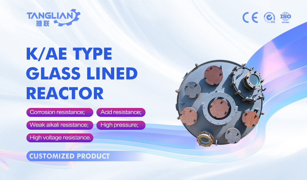 K2000L Type Glass Lined Chemical Mixing Reactor